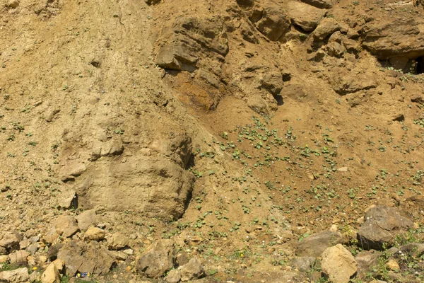 Dolomiet rock in een oude steengroeve als — Stockfoto