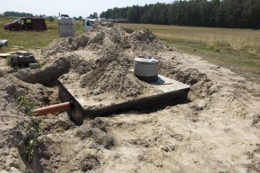 Beton ev Vidanjör veya atık su deposu