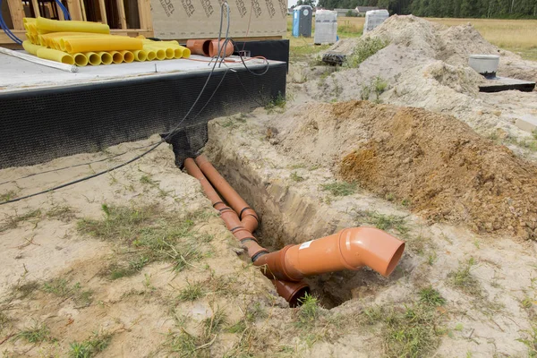 Pipes with cutouts — Stock Photo, Image