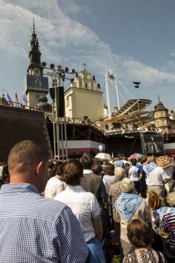 Czestochowa, Polonya, 26 Ağustos 2017: Jubilee 300 yıldönümü 
