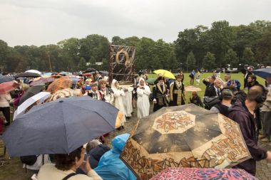 Czestochowa, Polonya, 26 Ağustos 2017: Jubilee 300 yıldönümü 