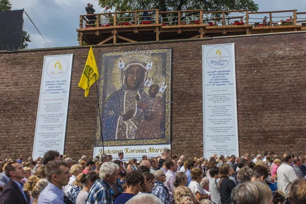 Czestochowa, poland, 26. August 2017: Jubiläum 300. — Stockfoto