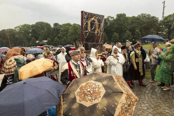 Czestochowa, Poland, 26 August 2017: Jubilee 300 of anniversary — Stock Photo, Image