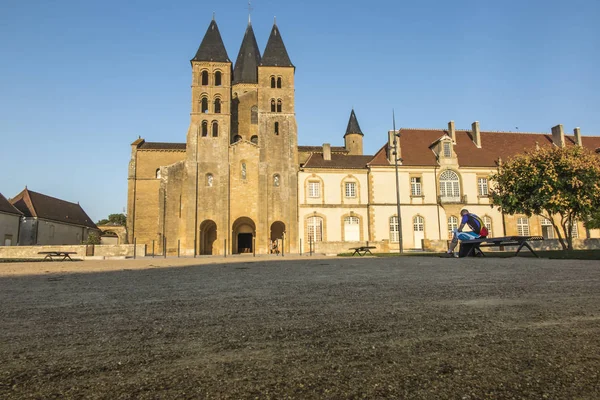 The basilica du Sacre Coeur in Paray-le-Monial — Stock Photo, Image