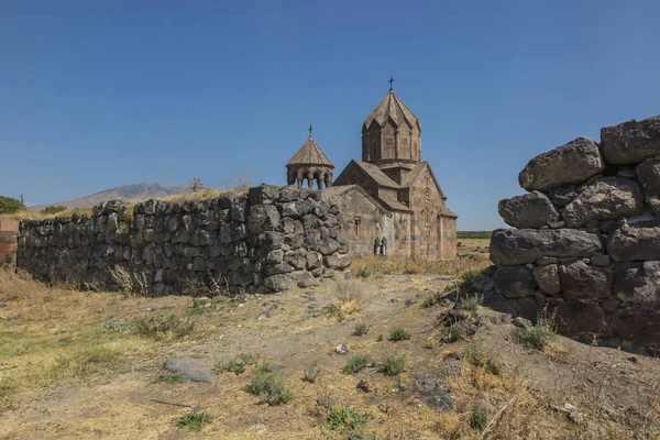 Hovhannavank, Oha Köyü bulunan bir ortaçağ manastır — Stok fotoğraf