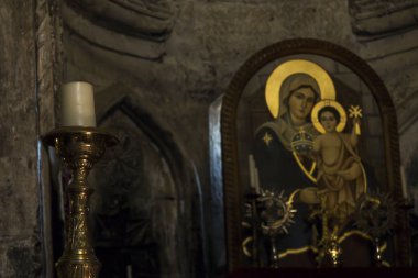 Saghmosavan, Ermenistan, 15 Eylül 2017: Inter parçası