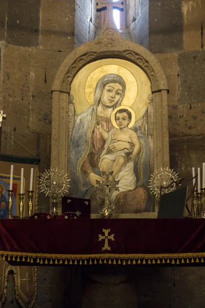 Saghmosavan, Ermenistan, 15 Eylül 2017: Inter parçası