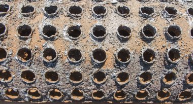 çelik tank, toplayıcı sonra gelen borular ateş parçası 