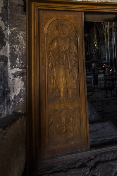Ohanavan Αρμενία, 15η Σεπτεμβρίου 2017: διακοσμητική πόρτα o — Φωτογραφία Αρχείου