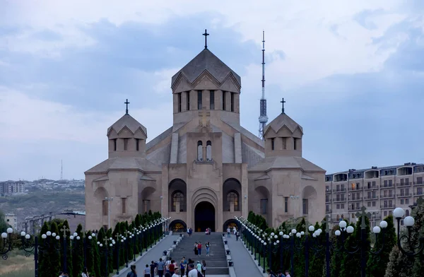 Yerevan, Armenia, September 16, 2017:  The Saint Gregory the Ill — Stock Photo, Image