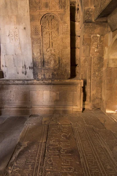 Monastero di Noravank, Armenia - 18 settembre 2017: Interno del — Foto Stock