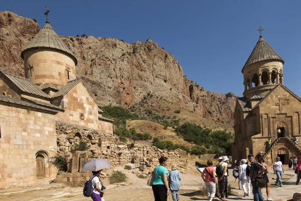 Noravank Monastery, Armenia - September 18, 2017: Famous Noravan — Stock Photo, Image