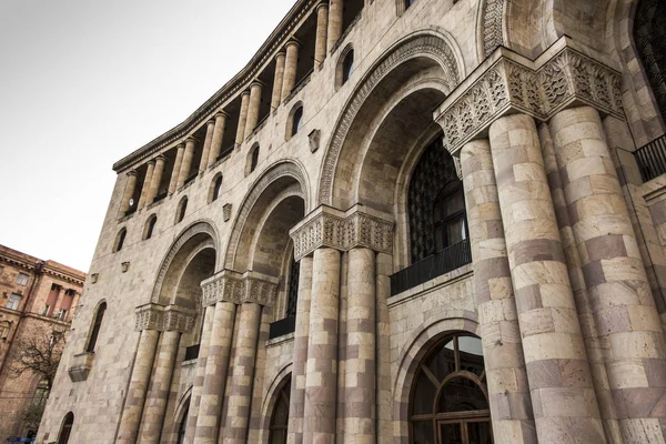 stock image Building on Republic Square. Until 2016, this building housed th