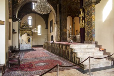 Vagharshapat, Ermenistan - 17 Eylül 2017: İç 