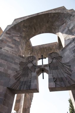 Manastır Echmiadzin, Ermenistan'da karmaşık giriş