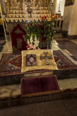 Vagharshapat, Ermenistan - 17 Eylül 2017: İç 