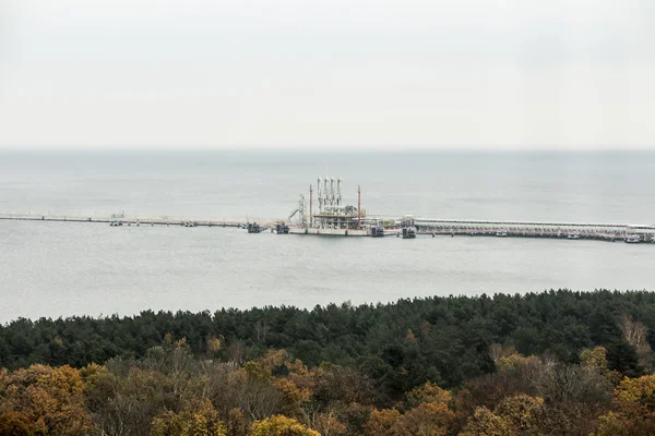 Das swinoujscie gas terminal, — Stockfoto