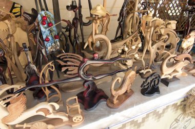 Yerevan, Ermenistan, 17 Eylül 2017: Ermenistan sembolik aw hediyeler