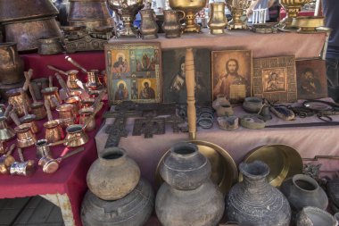 Erivan, Ermenistan, 17 Eylül 2017: Bölgesel ürün var m