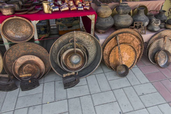 Yerevan, Armenia, September 17, 2017: Regional products at the m — Stock Photo, Image