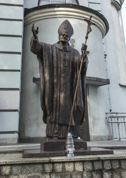 F Our Lady kutsal anıt Saint John Paul II — Stok fotoğraf