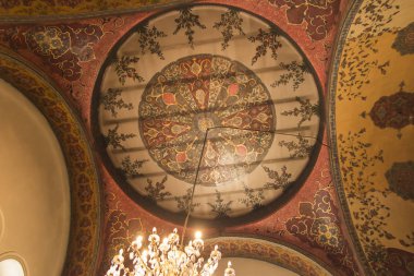 Vagharshapat, Ermenistan - 17 Eylül 2017: Mai dekor