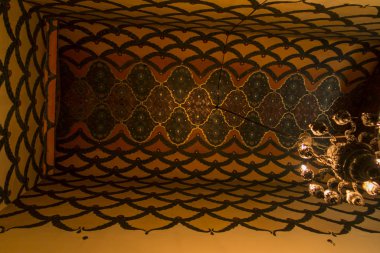 Vagharshapat, Ermenistan - 17 Eylül 2017: Mai dekor