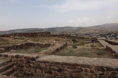 Erebuni Kalesi, Erivan, Ermenistan şehirde bir Urartu güçlendirilmiş