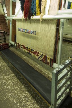 Atölye kilim üretimi için 