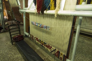 Atölye kilim üretimi için 