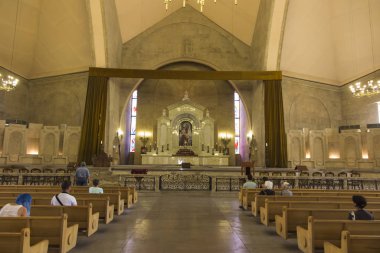 Erivan, Ermenistan. 21 Eylül 2017: katedral Iç 