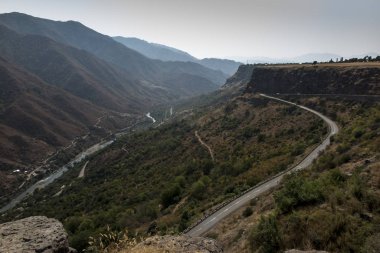 Dağ panorama, Alaverdi Ermenistan'da alandan
