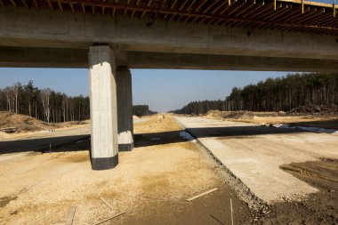 Polonya A1 otoyol inşaatı