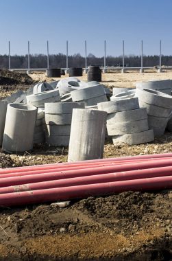 Polonya A1 otoyol inşaatı