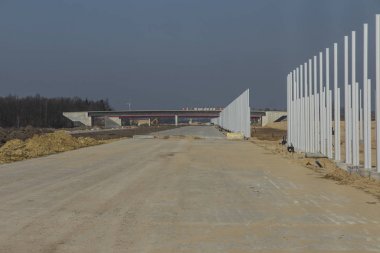 Polonya A1 otoyol inşaatı
