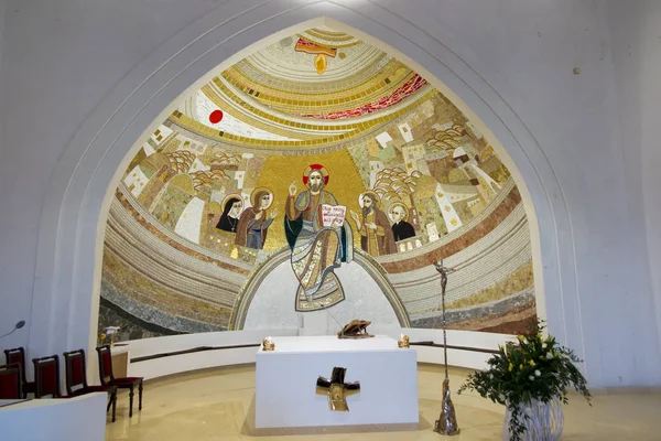 Czestochowa, polen, 8. April 2018: mosaik im heiligtum von g — Stockfoto