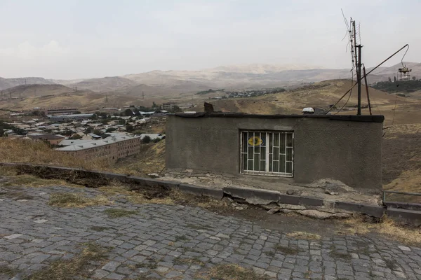 Fortaleza de Erebuni, una ciudad fortificada Urartiana en Ereván, Armenia — Foto de Stock