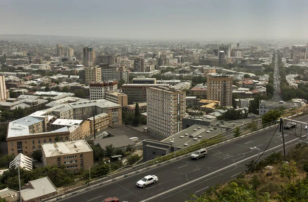 Vista de Yerevan, a capital da Armênia — Fotografia de Stock