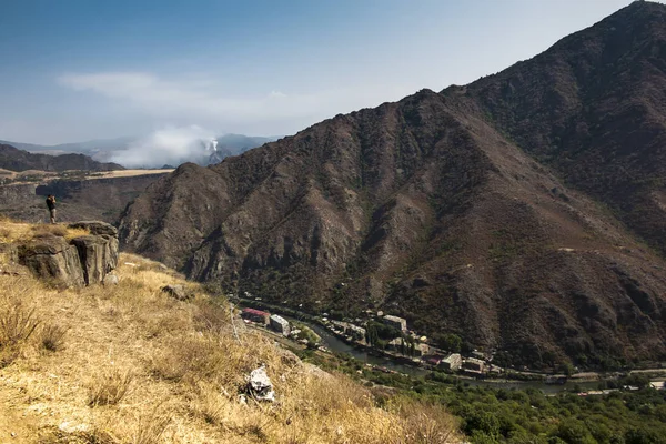 Panorama Montaña Zona Alaverdi Armenia — Foto de Stock