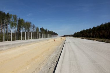 Polonya A1 otoyol inşaatı