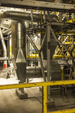 Bacalı gaz temizleme tesisi, yarı kuru desülfür.