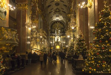 Czestochowa, Polonya, 1 Ocak 2020: Jasna G 'deki katedral