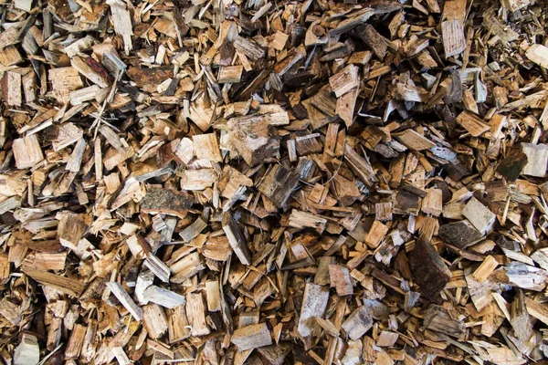 Trucioli di legno sdraiato sul mucchio — Foto Stock