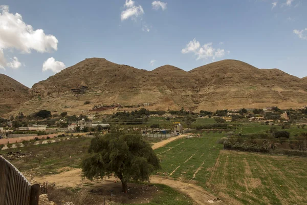 Monte Las Tentaciones Jesús Jericó Israel Autoridad Palestina — Foto de Stock