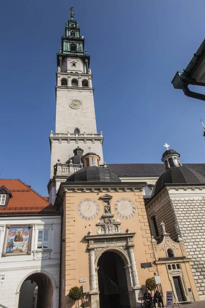 Czestochowa Puola Maaliskuuta 2020 Jumalan Äidin Pyhäkkö Jasna Gorassa Czestochowassa — kuvapankkivalokuva