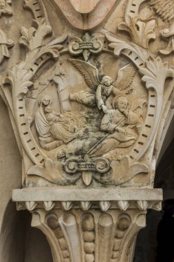 Beytüllahim, Filistin Yönetimi, 28 Ocak 2020: Filistin 'deki Beytüllahim' deki Milk Grotto Kilisesi 'nin iç kısmı