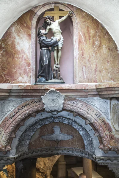 Bethlehem Palesztin Hatóság 2020 Január Fragment Interior Milk Grotto Church — Stock Fotó