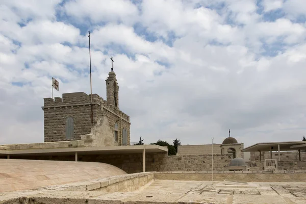 Techos Terrazas Edificios Alrededor Basílica Natividad Belén Autoridad Palestina — Foto de Stock