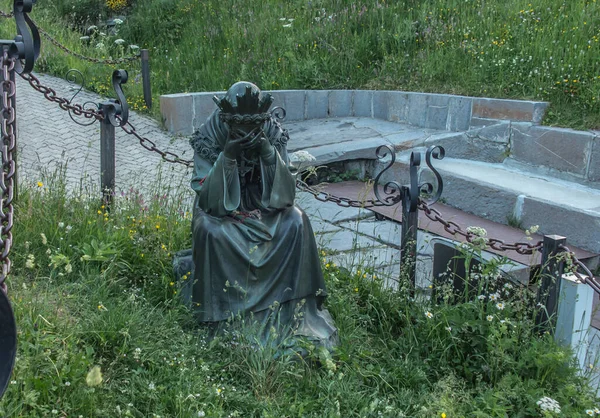 Salette Santuario Legato All Apparizione Della Madonna Del 1846 Situato — Foto Stock