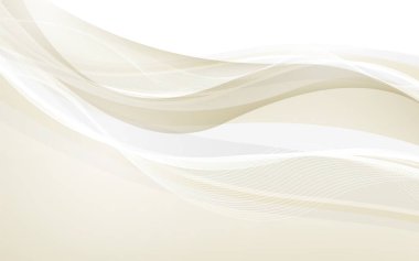 Soyut bej dalgalar - kavram veri akış. Vektör